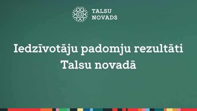 Iedzīvotāju padomes rezultāti Talsu novadā