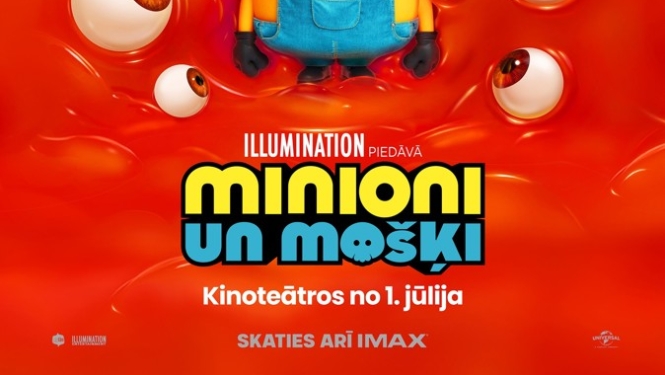 Kino seanss „Minioni un Mošķi” 