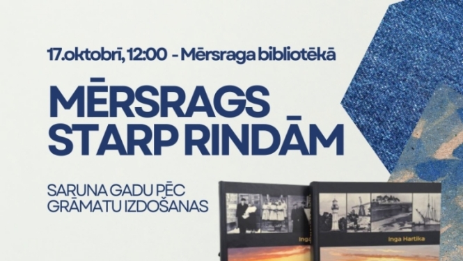 Mērsraga bibliotēkā ''Mērsrags starp rindām'' saruna gadu pēc grāmatu izdošanas