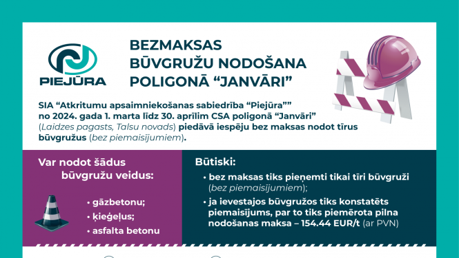 Būvgružu akcija 2024