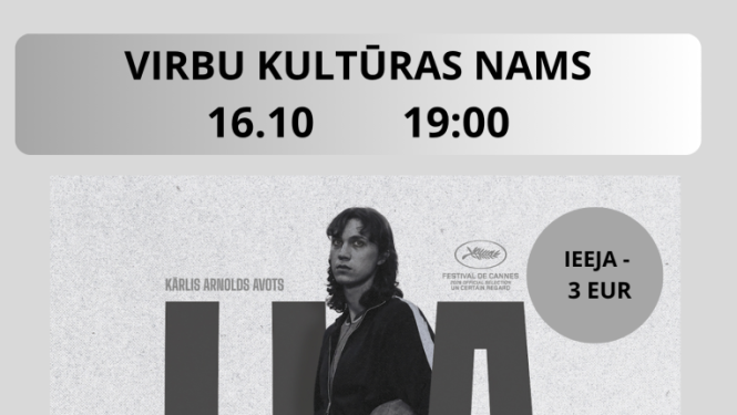 Kino seanss „Uļa” Virbu kultūras namā