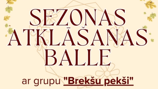 Vandzenes tautas namā sezonas atklāšanas balle