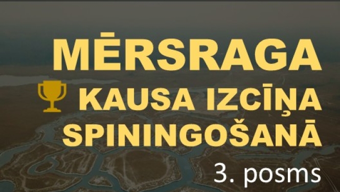 Mērsraga meistarsacīkstes spiningošanā 3. posms 