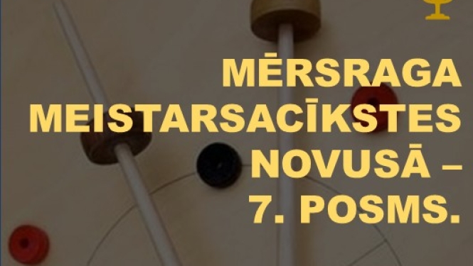 Mērsraga meistarsacīkstes novusā 7. posms