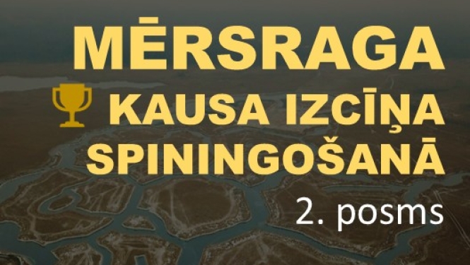 Mērsraga kausa izcīņa spiningošanā 2. posms