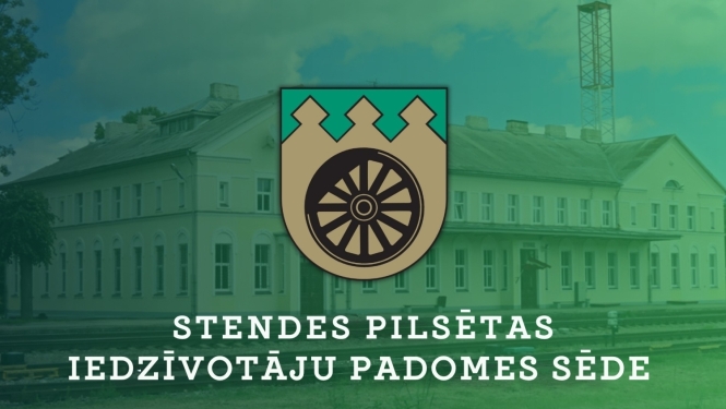 Stendes pilsētas iedzīvotāju padomes sēde