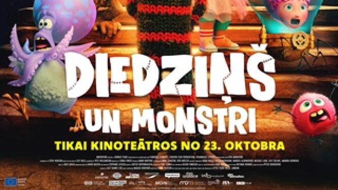 Kino seanss „Diedziņš un monstri” 