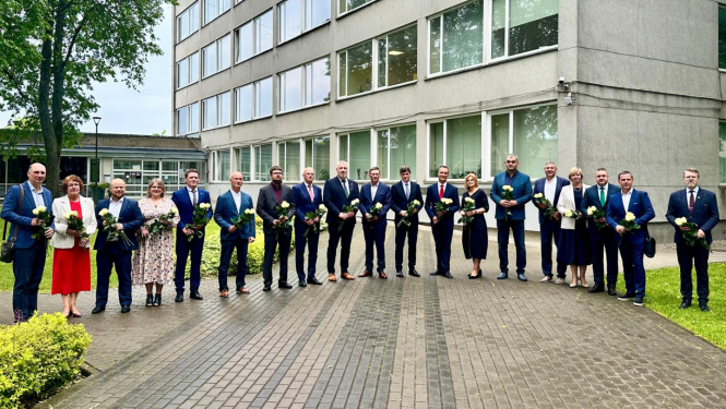 Par Talsu novada domes priekšsēdētāju ievēlēts Ansis Bērziņš