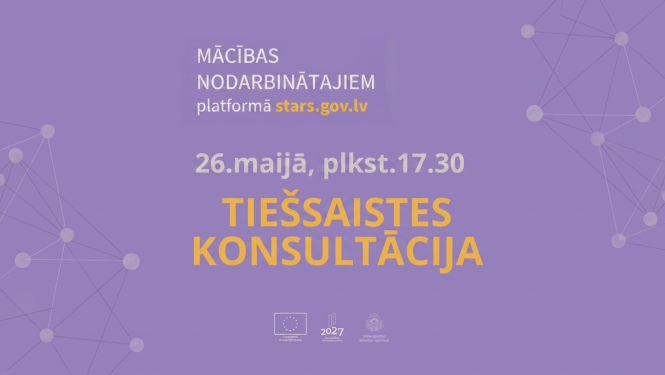 STARS Tiešsaites konsultācija 