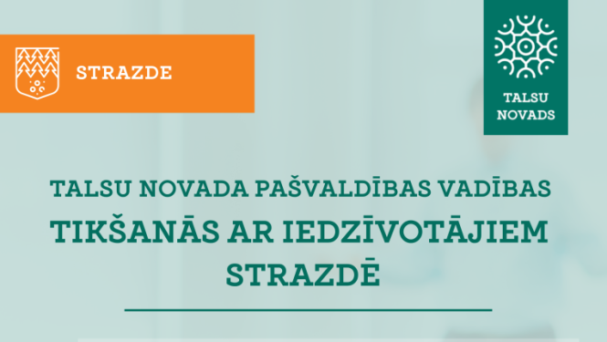 Iedzīvotāju tikšanās Strazdē