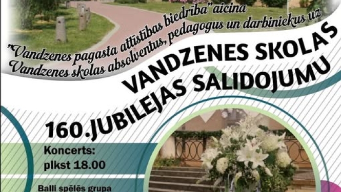 Vandzenes 160. jubilejas salidojums