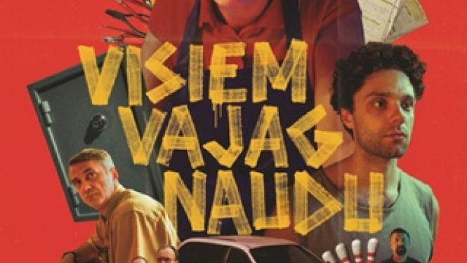 Kino seanss „Visiem vajag naudu” 
