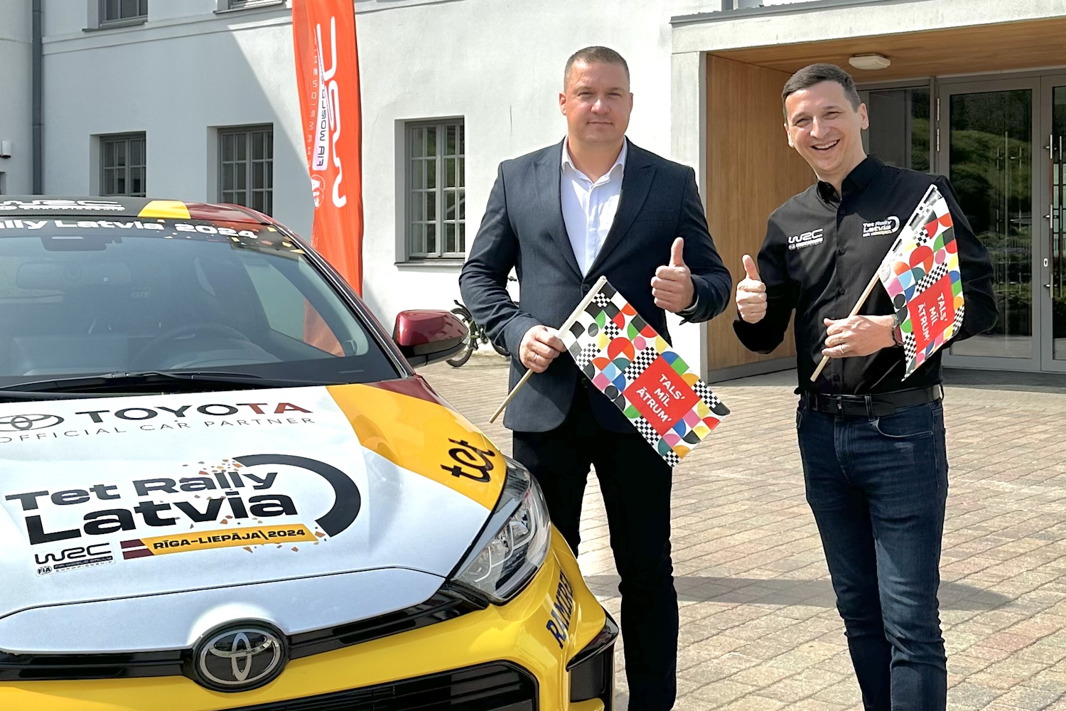 FIA pasaules rallija čempionāta (WRC) posma „Tet Rally Latvia” preses konference