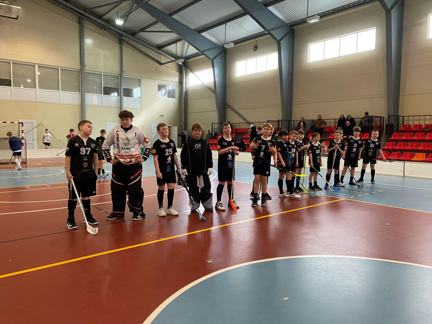 U11 florbolisti