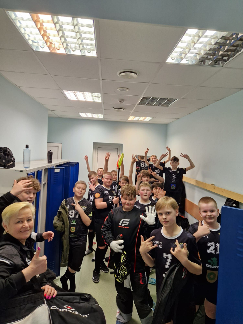 U11 florbolisti