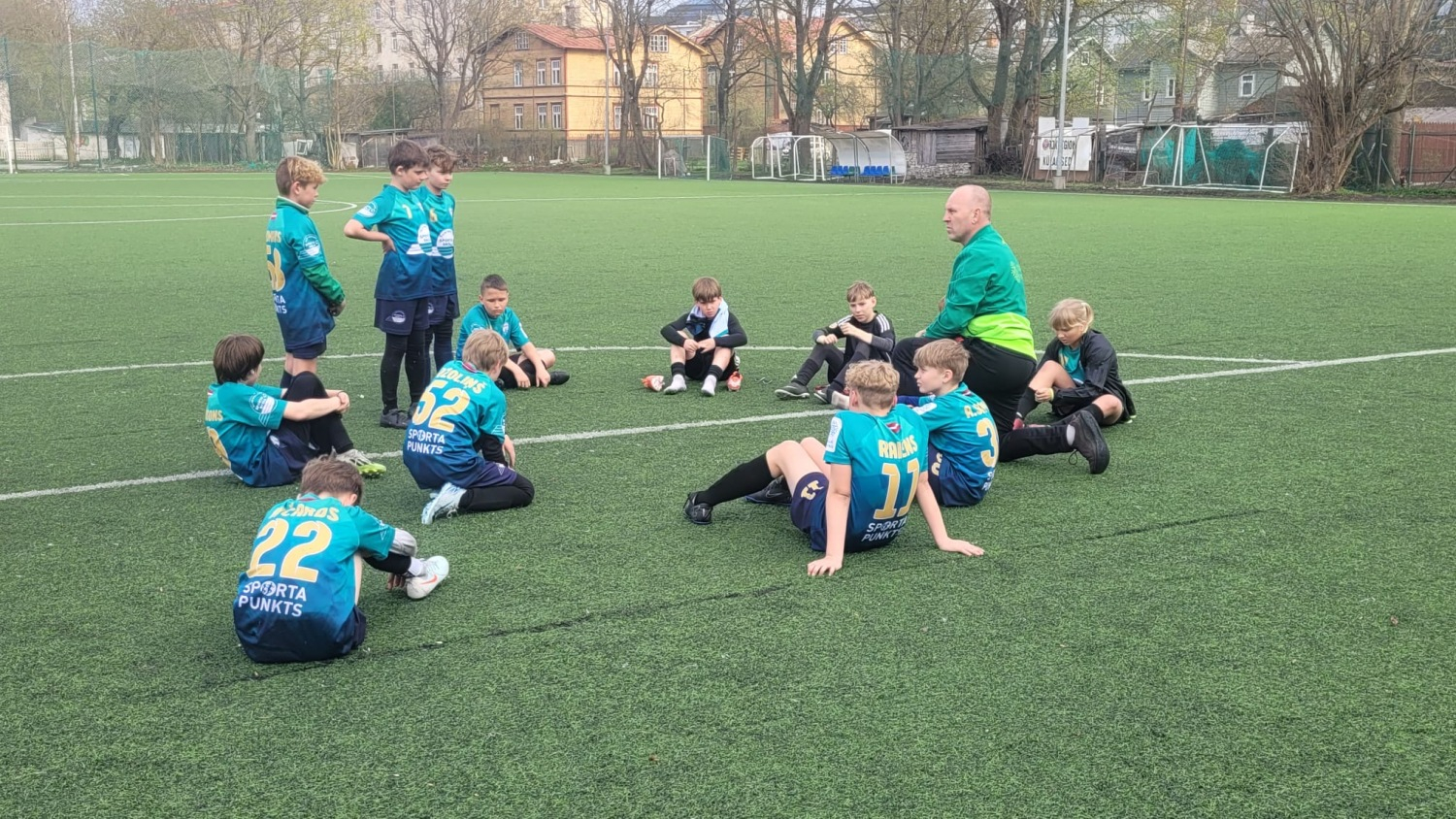 U11 futbola spēle