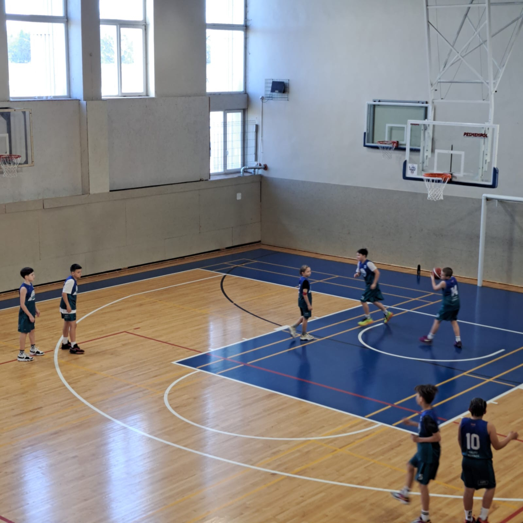 U12 basketbola spēle