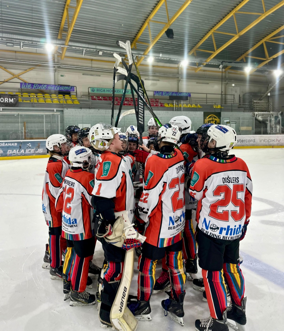 U14 hokeja spēle