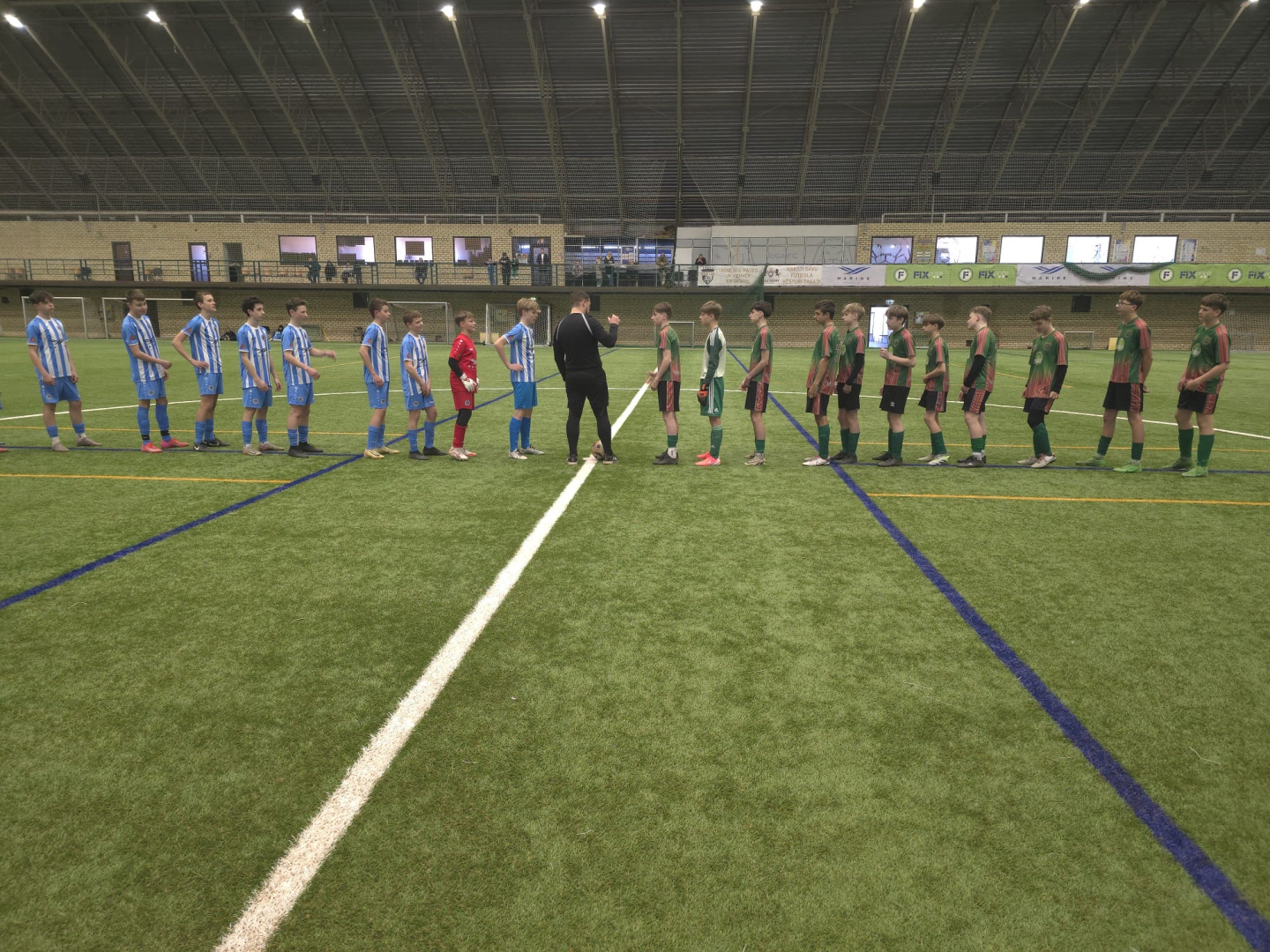 U15 futbola spēle