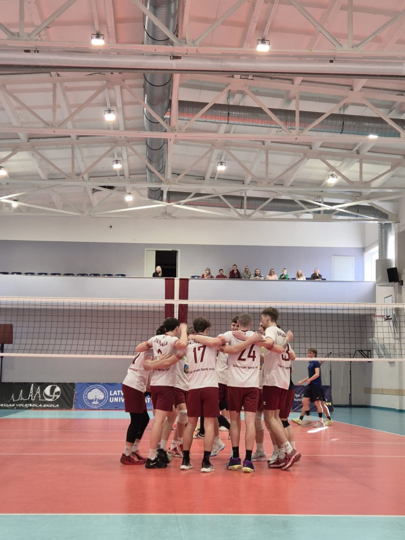 U19 volejbolisti kļūst par Latvijas čempioniem