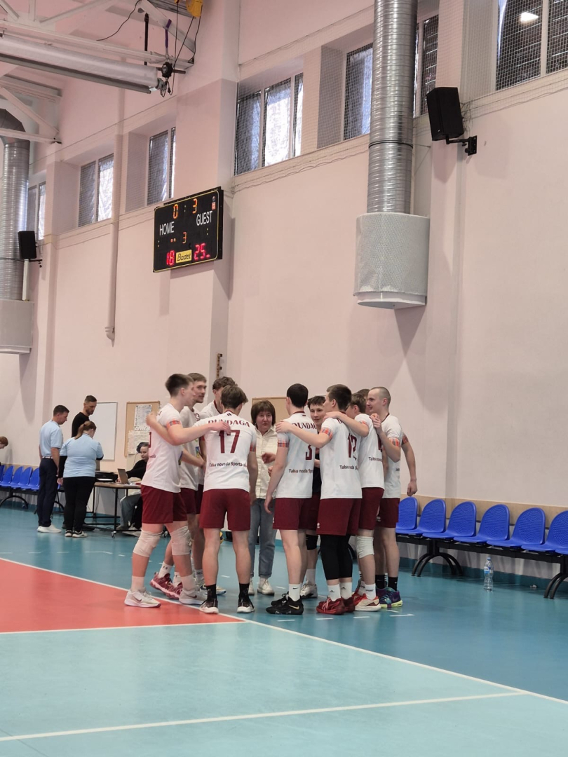 U19 volejbolisti kļūst par Latvijas čempioniem