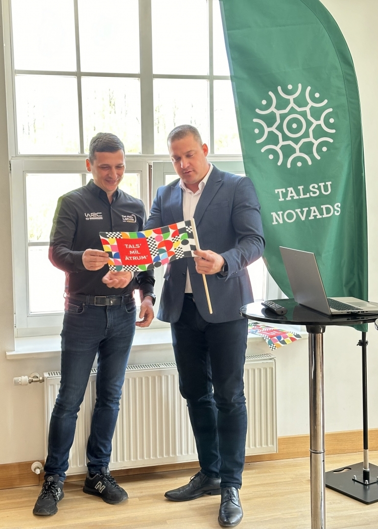 FIA pasaules rallija čempionāta (WRC) posma „Tet Rally Latvia” preses konference
