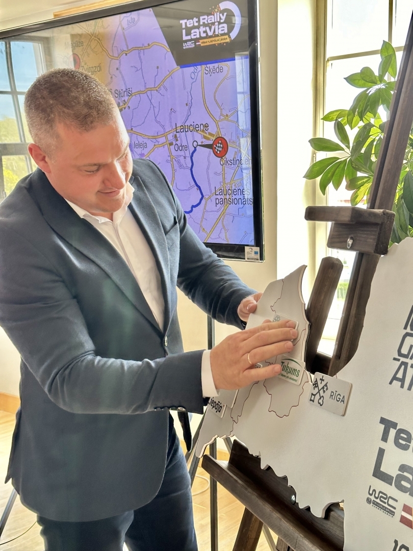 FIA pasaules rallija čempionāta (WRC) posma „Tet Rally Latvia” preses konference