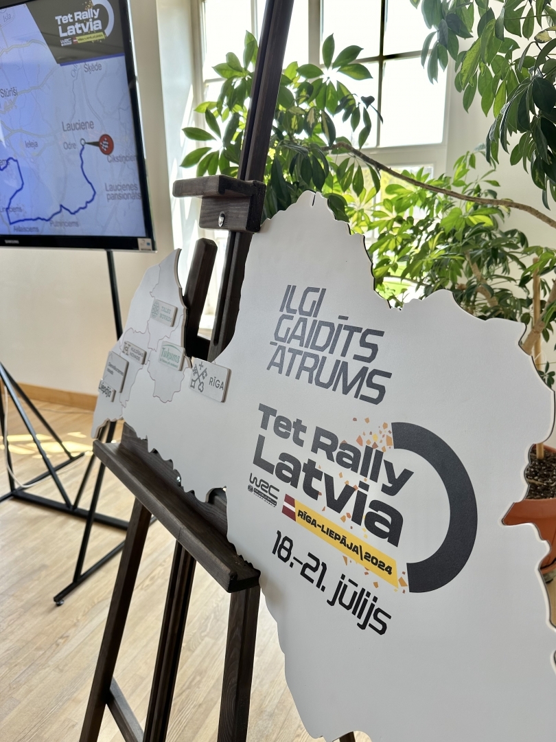 FIA pasaules rallija čempionāta (WRC) posma „Tet Rally Latvia” preses konference