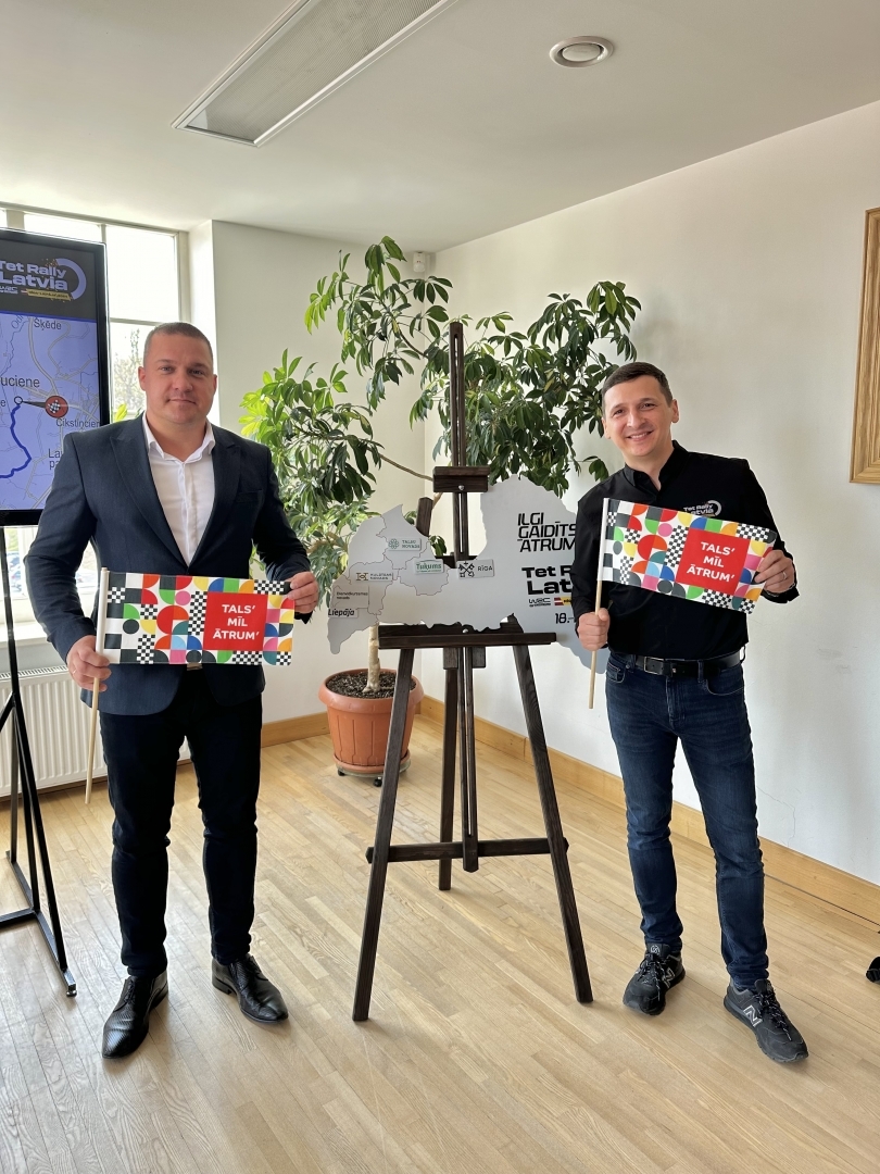FIA pasaules rallija čempionāta (WRC) posma „Tet Rally Latvia” preses konference
