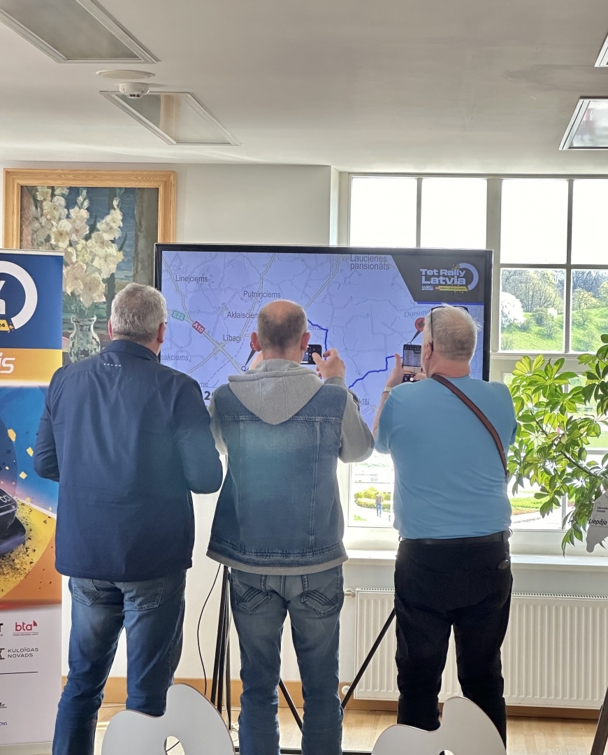FIA pasaules rallija čempionāta (WRC) posma „Tet Rally Latvia” preses konference