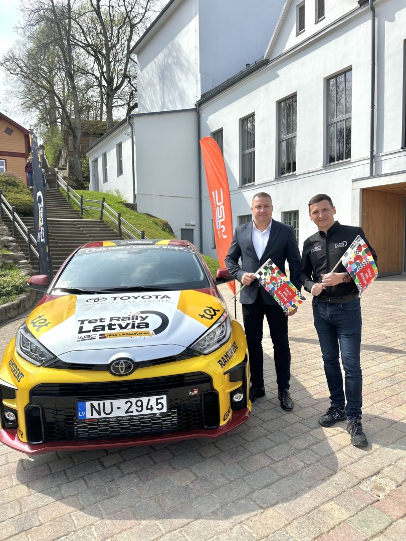 FIA pasaules rallija čempionāta (WRC) posma „Tet Rally Latvia” preses konference