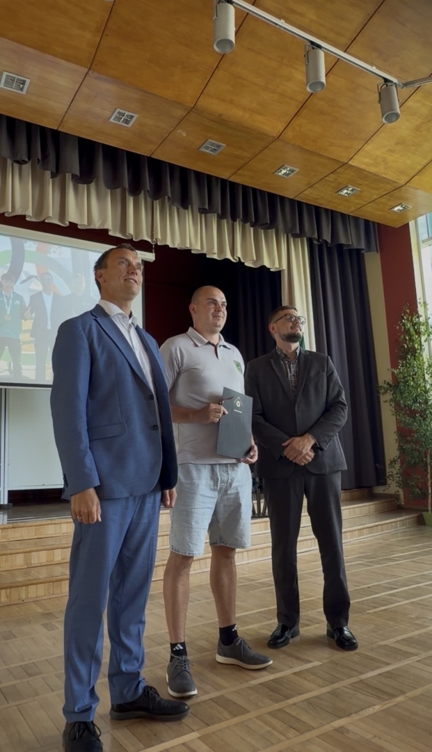 Jauniešu olimpiādes godināšana
