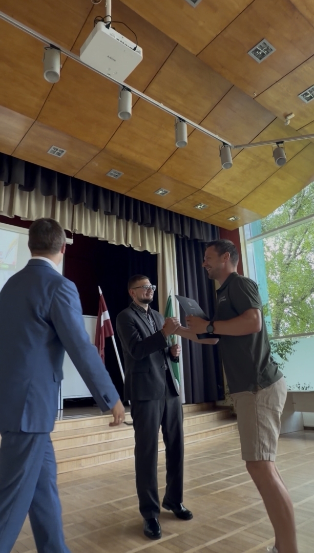 Jauniešu olimpiādes godināšana