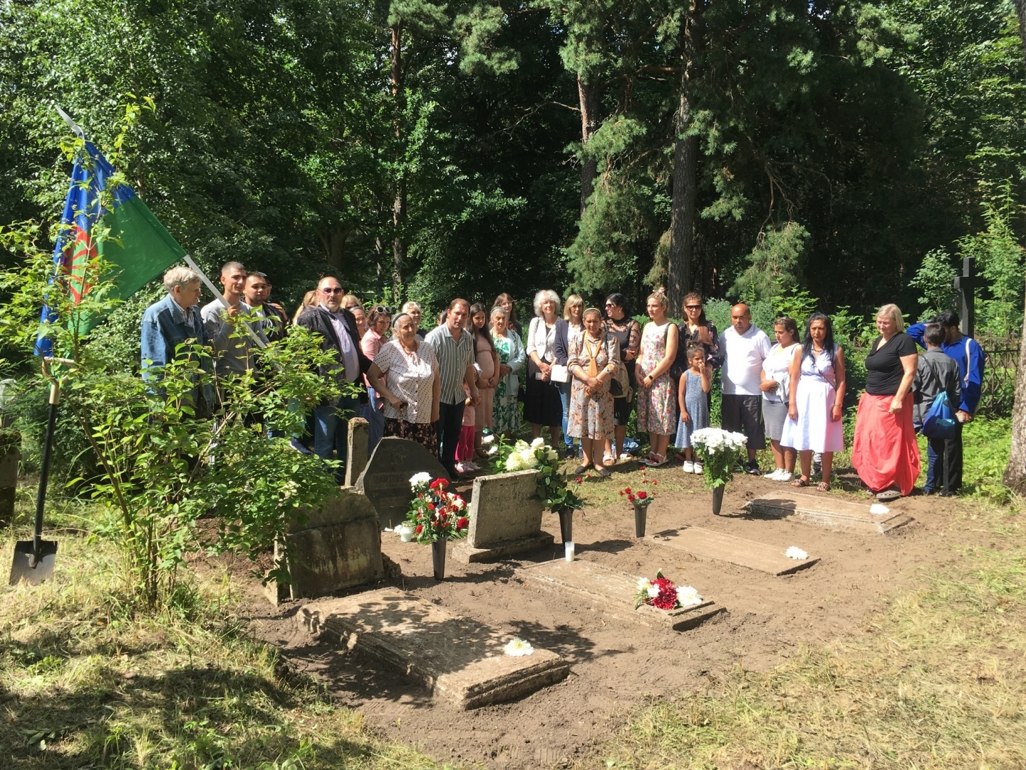Pasākums romu genocīda upuru piemiņai