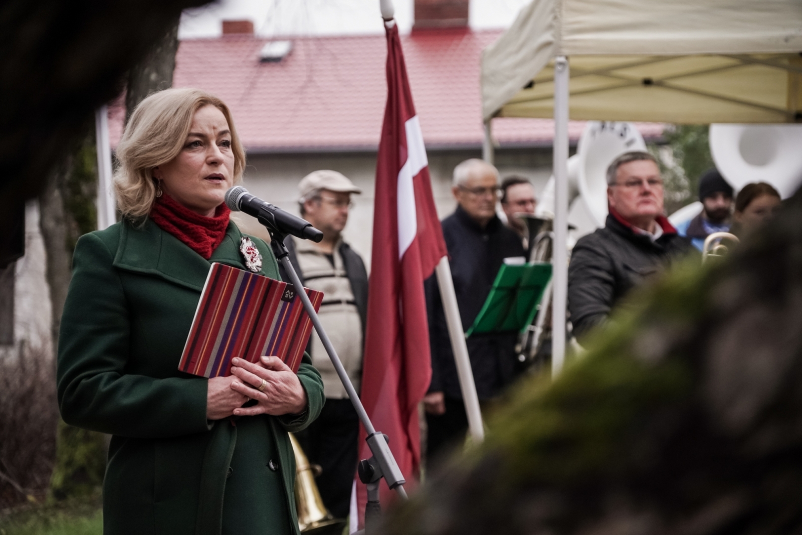 Lāčplēša Kara ordeņa kavalieru piemiņas vietas atklāšana