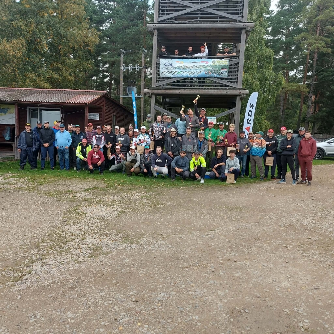 Mērsraga kausa spiningošanā 2026 dalībnieki