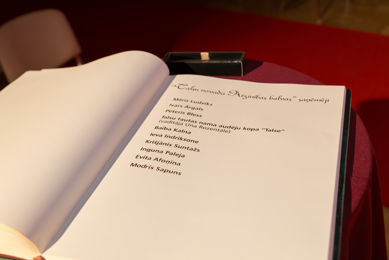 Talsu novada Goda grāmata (4)