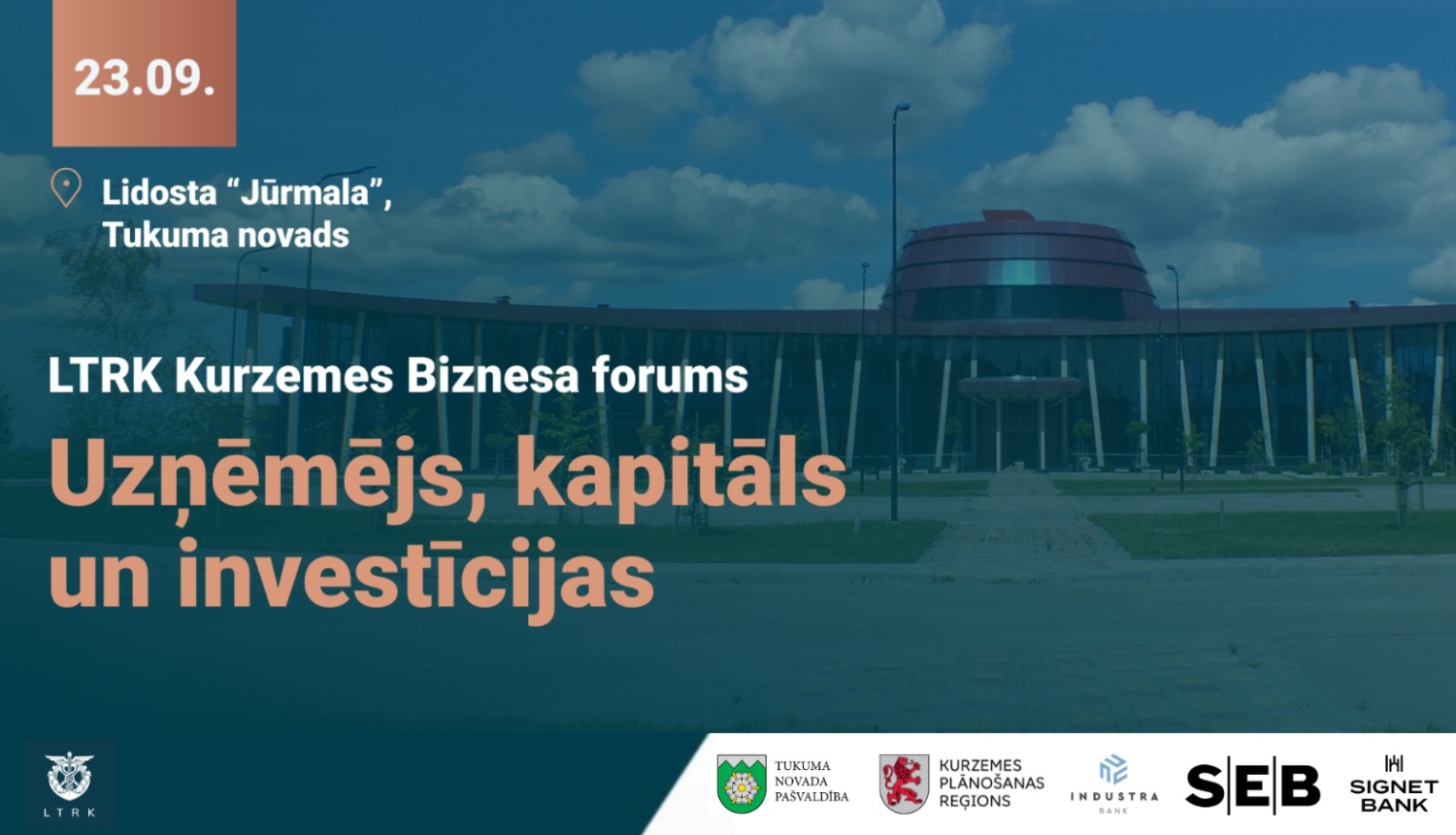 LTRK Kurzemes Biznesa foruma afiša