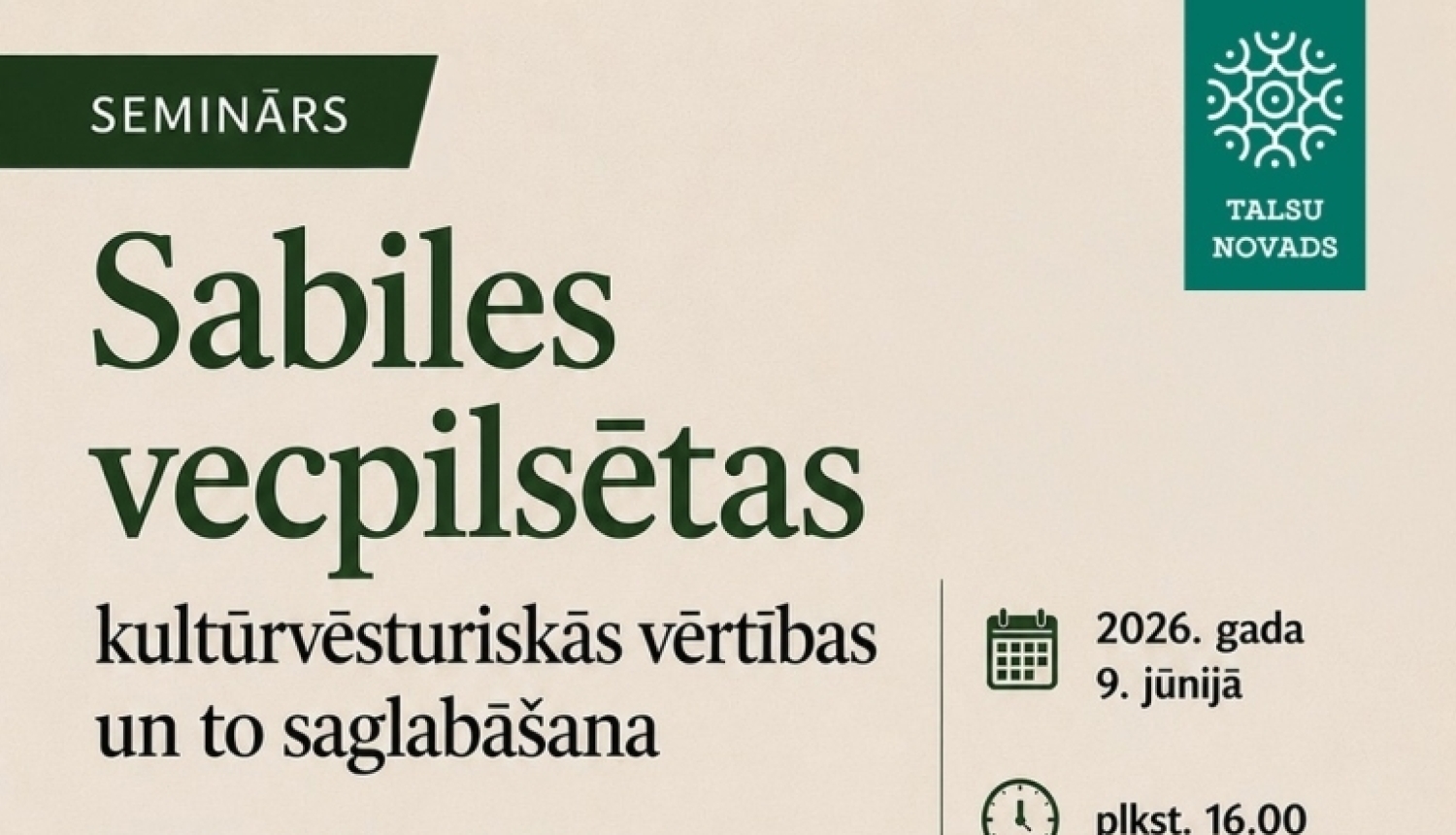Sabiles vecpilsētas