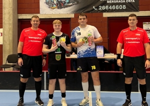 1. līgas florbola spēle pret FK Ozolnieki