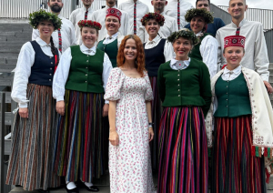 Novada deju kolektīvi dejas eposa „Dūna” koncertā
