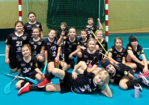Florbola spēle U10 meitenēm