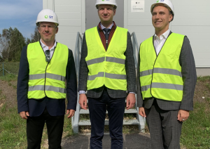 Klimata un enerģētikas ministrs Kaspars Melnis reģionālajā vizītē apmeklē Talsu novadu