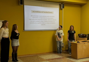 Talsu novada jaunieši noslēdz projektu „Domnīca”, prezentējot savas iniciatīvas novada attīstībai