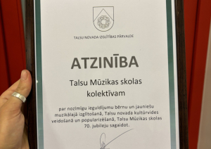 Talsu Mūzikas skolai 70