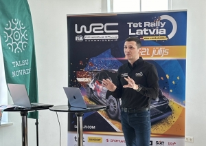 FIA pasaules rallija čempionāta (WRC) posma „Tet Rally Latvia” preses konference