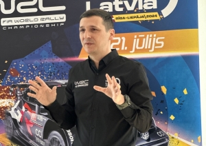 FIA pasaules rallija čempionāta (WRC) posma „Tet Rally Latvia” preses konference