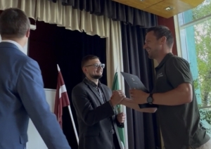 Jauniešu olimpiādes godināšana