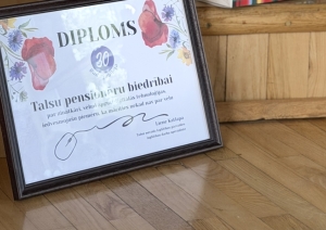 Pensionāru biedrībai 30 gadu jubileja