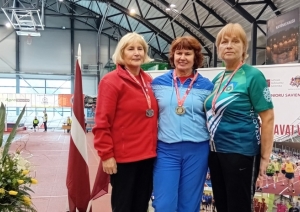 Sporta veterānu-senioru savienības sacensības vieglatlētikā telpās Kuldīgā